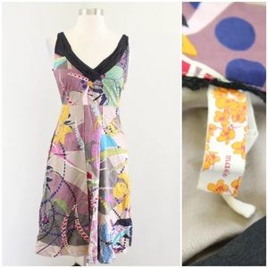 Maeve Abstract Printed Sleeveless Dress